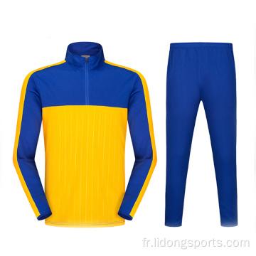 Vêtements d&#39;entraînement sportifs de football hivernal en gros
